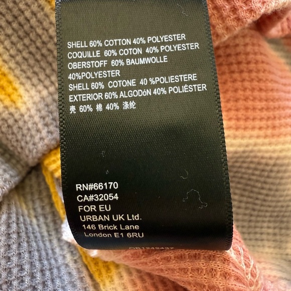 Pilcro Angie Tie Dye Cowl Neck Long Sleeve Thermal in Size Small - Picture 7 of 7